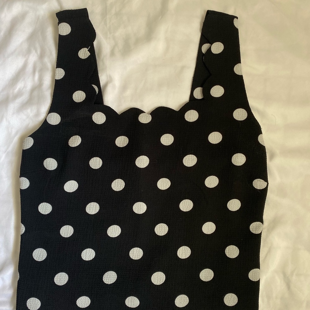 Polka dot tank